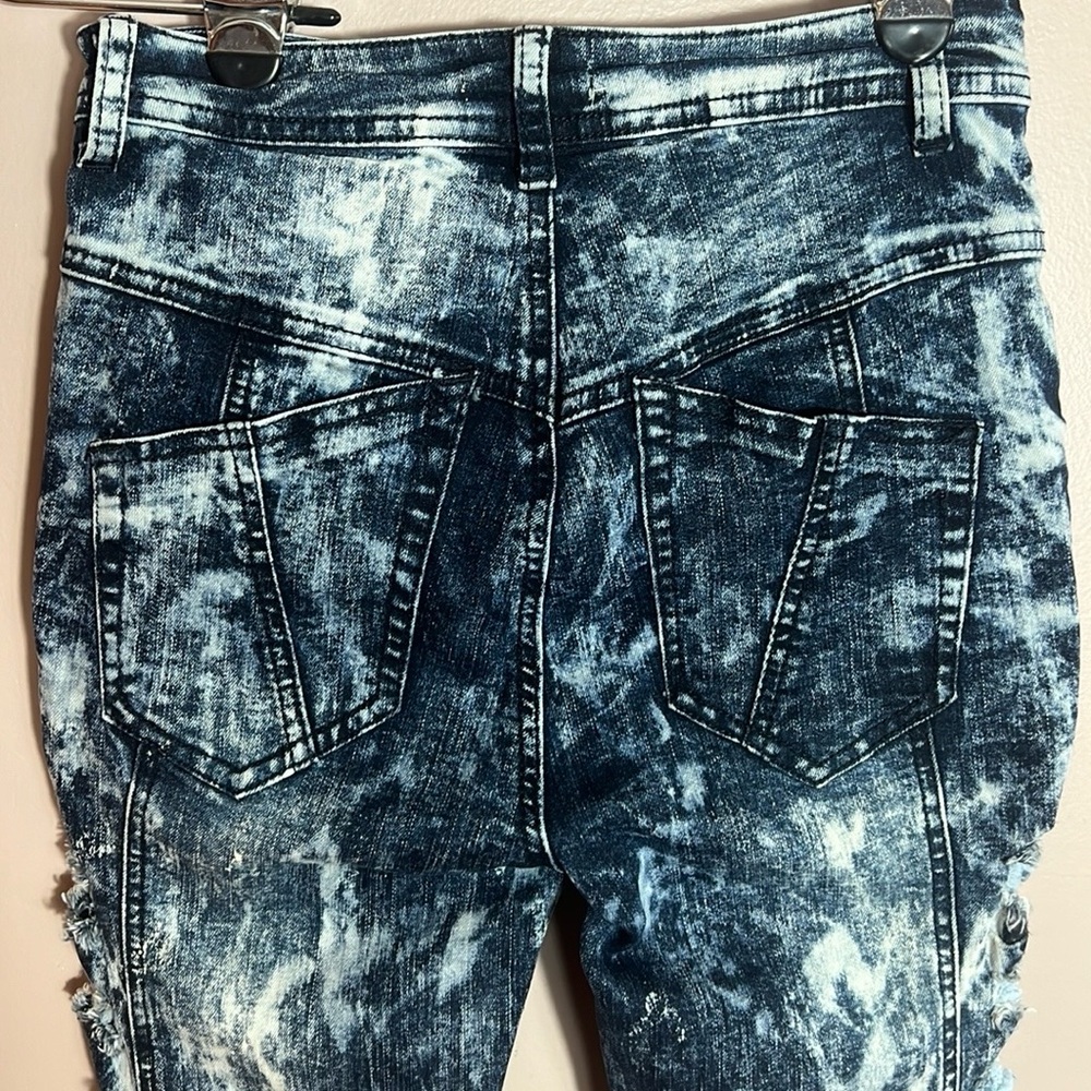 Redfox Side Slice Denim Stretch Jogger - Picture 6 of 10